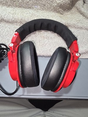Audio-Technica ATH-M50 red headphones