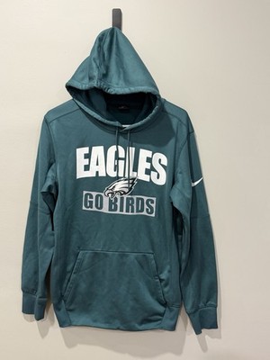 Nike Philadelphia Eagles DRI Fit Hoodie Sweatshirt Go Birds SZ Small