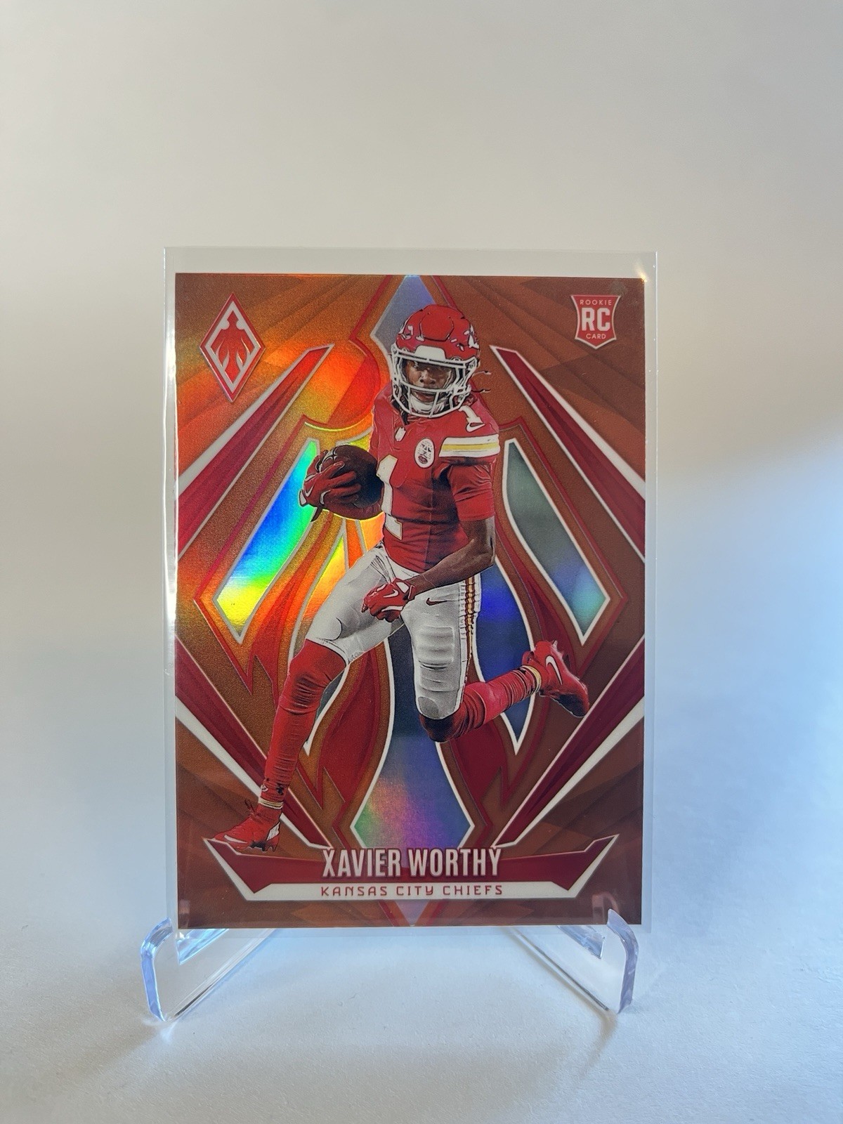  2024 Panini Phoenix - Rookies Xavier Worthy #250 Orange  (RC)