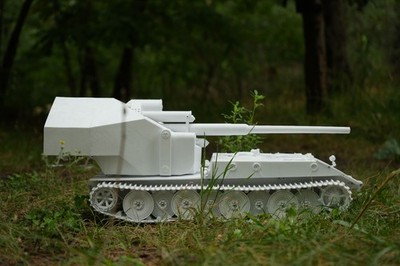 1/16  3d print tank rc   without  system Waffenträger auf E 100  unpainted