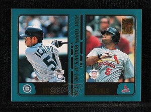 2001 Topps Traded & Rookies Ichiro Suzuki Ichiro Albert Pujols #T99 RC HOF