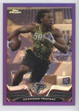 2013 Topps Chrome Retail Purple Refractor 496/499 Desmond Trufant #126 0f8