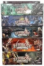 CMON - Zombicide: Black Plague KS Set + 4 Expansions + Comic - NEW IN SHRINK