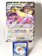 Pokémon TCG Aegislash Ex 135/182 S&V Paradox Rift Jumbo Oversized Card NM