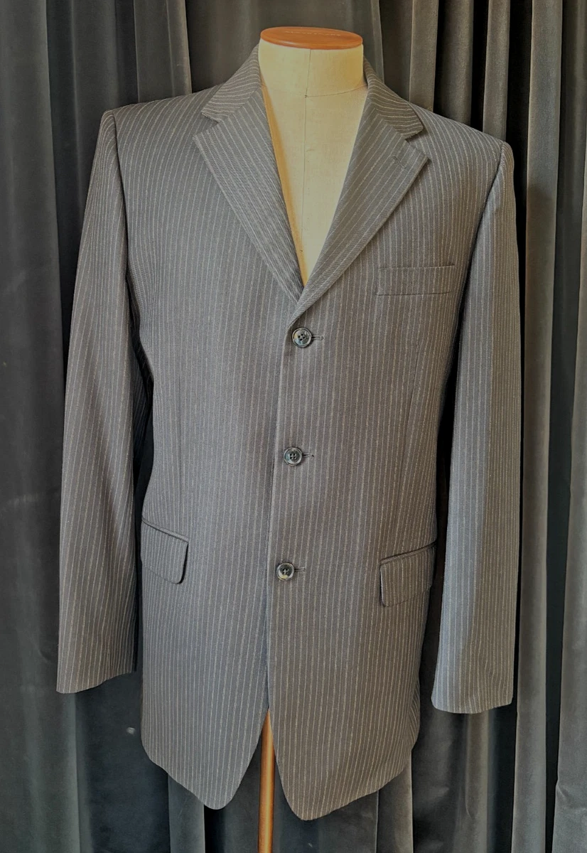 Gray Striped Suits & Blazers for Men for sale | eBay