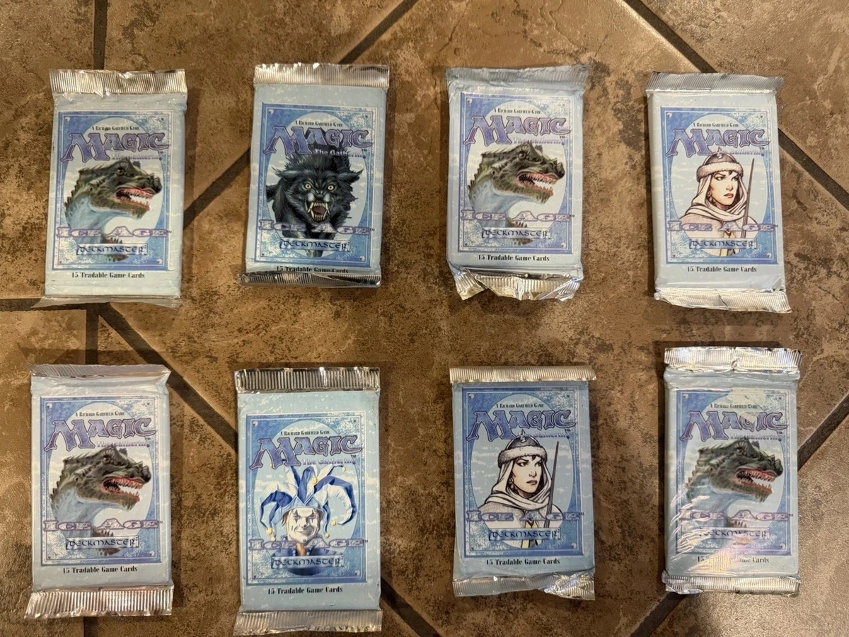 Magic: The Gathering Ice Age Sealed Collectible Card Game Packs