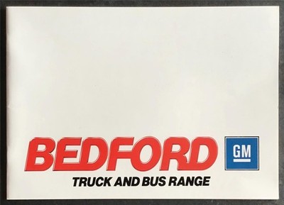 Bedford Trucks and Buses Verkaufsprospekt Okt 1985 #B2250/10/85 TL TM TM4-4 YNT