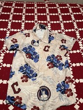 Cleveland Guardians City Connect Hawaiian Shirt M SGA 7/6/25 /20,000