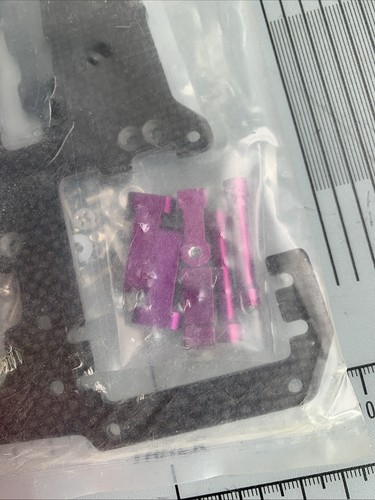 NEW MEGATECH CARBON FIBER UPPER DECK FOR HPI NITRO RS4 DOESN'T FIT SUPER MINI - Picture 2 of 3