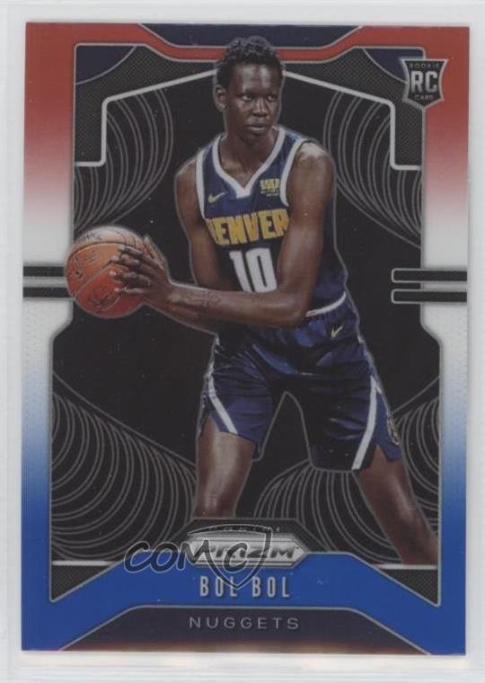 2019-20 Panini Prizm Rookie Red White & Blue Prizm Bol Bol #282 11es