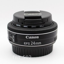 Canon EF-S 24mm F2.8 STM w/HOYA HMC UV C Filter  7353 