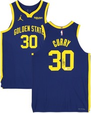 Stephen Curry Warriors Signed Jordan 2022-23 Statement Authentic Jersey w/Patch