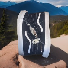 VANS Sk8- HI Black Youth Size 7