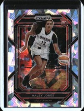 2023 Panini Prizm WNBA Cracked Ice RC #138 Haley Jones Atlanta Dream