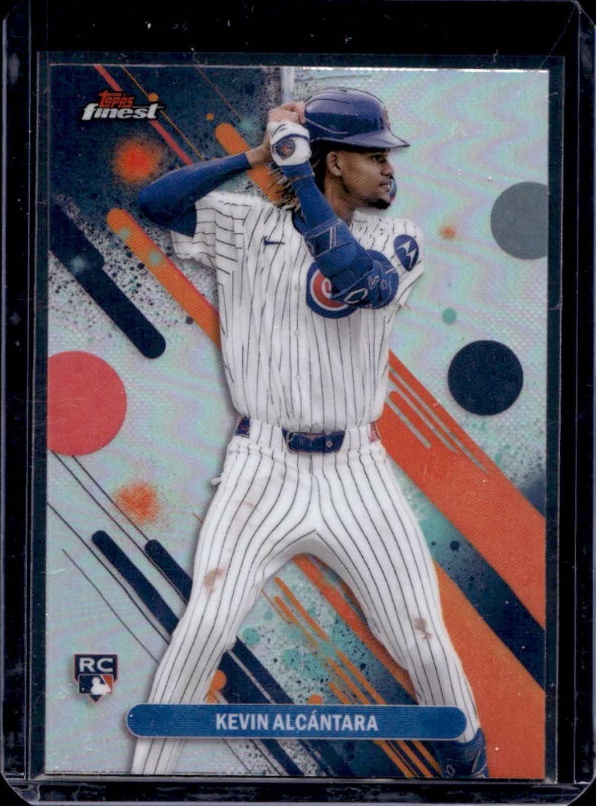 2025 Finest Kevin Alcantara Common RC Refractor Rookie #33 Cubs