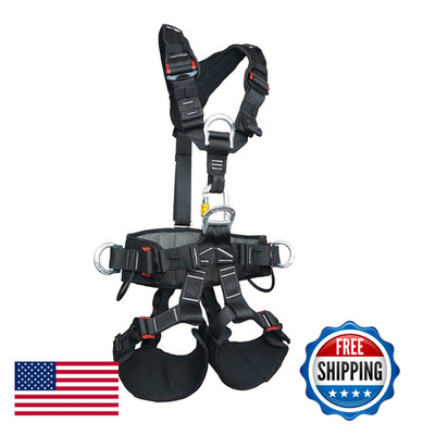 Sob Full Body Climbing Harness Can Be Inverted Thicken Widen Protect Waist