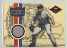 2001 Fleer Platinum National Patch Time John Olerud (Platinum RC) Patch 0f6
