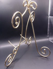 Easel Picture Art Photo Holder Display Stand Gold Metal Decorative Tabletop — photo 1