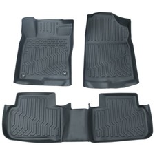 Floor Mats For 2022-2025 Honda Civic 1st 2nd Row Liner All Weather Tpe Rubber Floor Mats For 2022-2025 Honda Civic 1st 2nd Row Liner All Weather Tpe Rubber