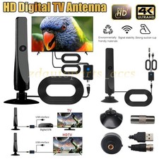 New 4K Rewave Antena, TV Antenna, Suction Cup TV Antenna Plug Play 3m Cable 2025