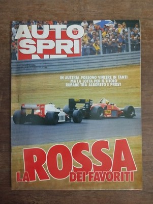 1985 08 19 AUTOSPRINT 19. AUGUST 1985 NR. 33 JAHR XXV ALBORETO PROST