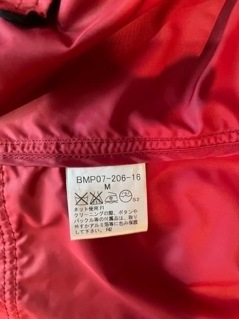 BURBERRY BLACK LABEL Peacoat Red Size M From Japan thumbnail 15