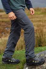 Mountain Warehouse Mens Explore Zip Off Trouser Convertible Trekking Bottoms