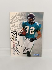 JIMMY SMITH 1997 Skybox Premium Autographics Century Marks Auto /100 Jaguars