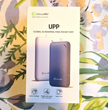 GlocalMe UPP 4G Wi-Fi Hotspot Modem Unlocked USB-C White/Gray GLMU21A03