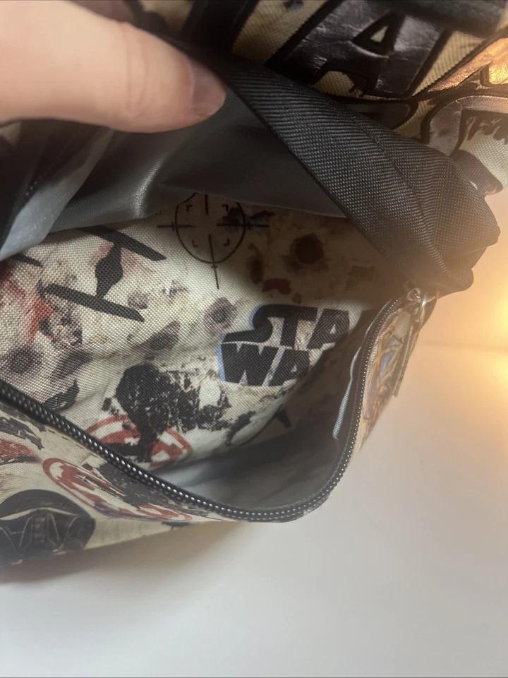 Mochila Máscara con Capucha Star Wars Deluxe - Bolso Cosplay Disney Foto 3 de 4