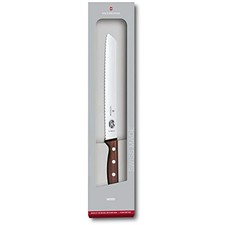 Victorinox 5163021RX1 8 inch Rosewood Serrated Edge Slant Tip Bread Knife