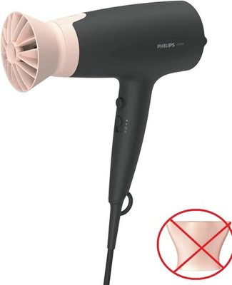 Philips Series 3000 Haartrockner mit ThermoProtect Aufsatz - 2100W/Unvollständig