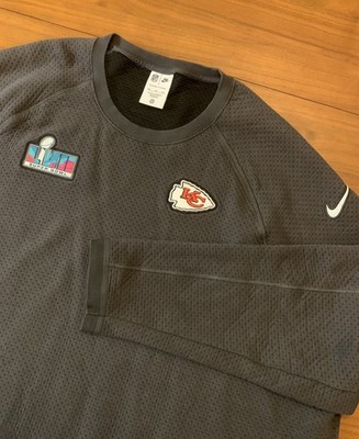 Kansas City Chiefs Nike Super Bowl 57 Tech Fleece Sweatshirt Mens 4XL On Field