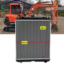 #RD411-42300 Radiator Fits Kubota KX121-3 KX121-3S KX161-3 U45-3 U45-3ST U50-3