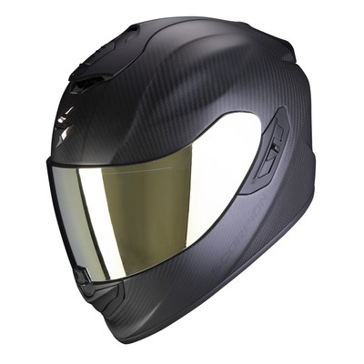 Scorpion Full Face Helmet EXO-1400 EVO II CARBON AIR SOLID Black Size: XL ECE 22.06