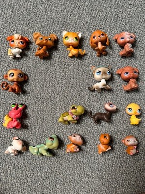 LSP Littlest Pet Shop LPS  Konvolut verschiedene Tiere + Zubehör 2004