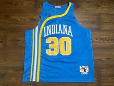 Authentic 1972-1973 Indiana Pacers George McGinnis #30 Throwback Jersey Men's XL
