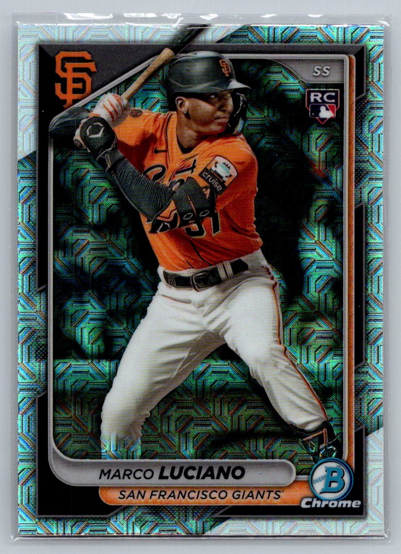 2024 Bowman Chrome Marco Luciano Rookie San Francisco Giants #43 Mojo