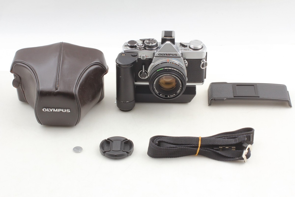 Near MINT w/Case] Olympus OM-2N SLR Film Camera Winder2 50mm F1.8