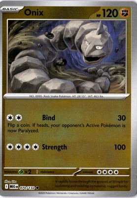 Onix [MEG - 070/132] LP Common EN Reverse Holofoil