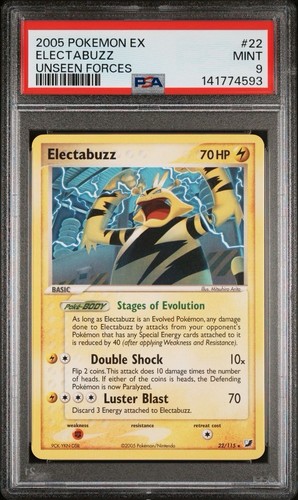 Electabuzz graded PSA 9 for sale on eBay