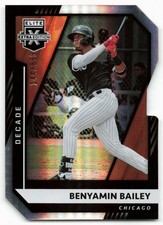2021 Benyamin Bailey Panini Elite Extra Edition Die Cut Rookie Decade 144/999