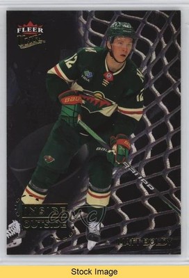 2022 Upper Deck Fleer Ultra Inside Outside Matt Boldy #IO-38 Rookie RC READ 0me4