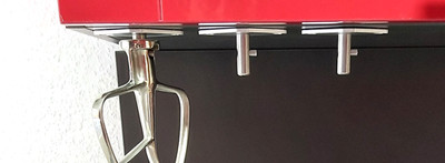 KitchenAid kompatibel Metall Halter Aufhänger für Rührelemente Rührer 3.Stück