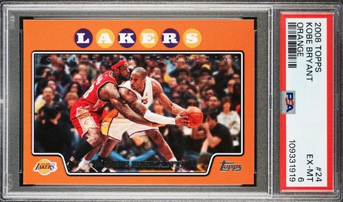 2008 Topps Kobe Bryant [Orange] card