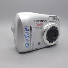 Olympus Digital Camera Camedia C-370 Zoom 3.2MP Silver Tested