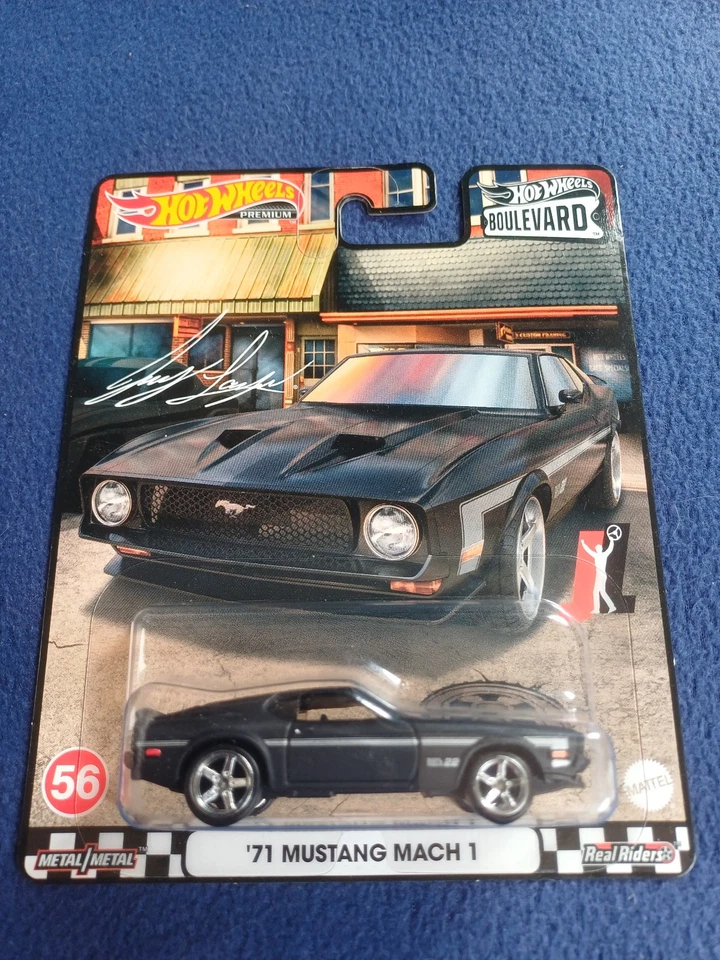 Hot Wheels Boulevard Premium Real Riders FORD MUSTANG MACH 1 '71 - Bild 1 von 1