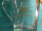 Lot 3-Baileys Irish Cream mug Embossed coffee Cup+Bubble swirl Glass+BB logo — photo 4