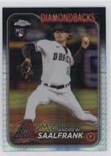 2024 Topps Chrome Prism Refractor Andrew Saalfrank #178 9e1