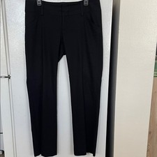 Alice + Olivia To Work Women's Black Tailored Dress Pants Waist 16 Inseam 30